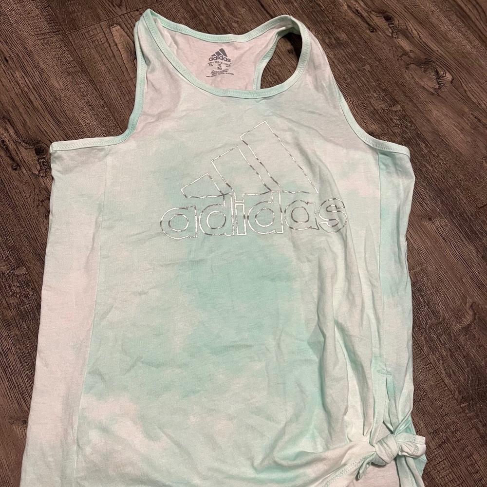 Adidas tank top girls size XL